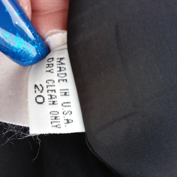 Black and White Women's open front blazer 20 - Picture 4 of 8